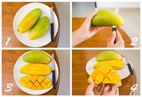 Mango patiekimo būdas
