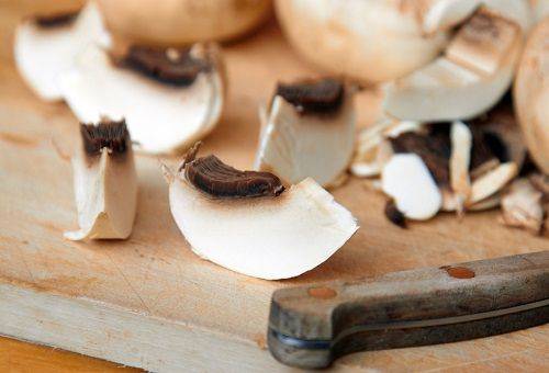 gehakte champignons