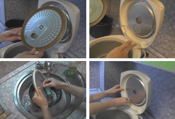 multicooker dangčio plovimas
