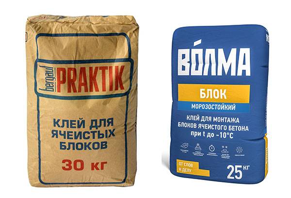 Klijų mišiniai putplasčio blokeliams