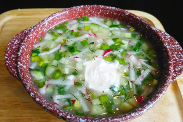 Okroshka sūryme