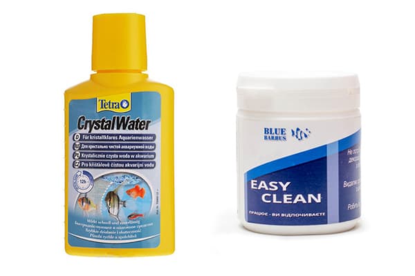 Chemikalai akvariumams valyti