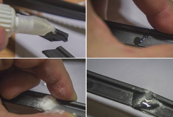 Klijuojamas plastikas