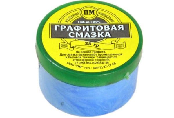 Grafitinis tepalas.