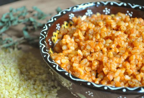 bulgur patiekalas