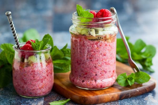 Smoothie su chia sėklomis
