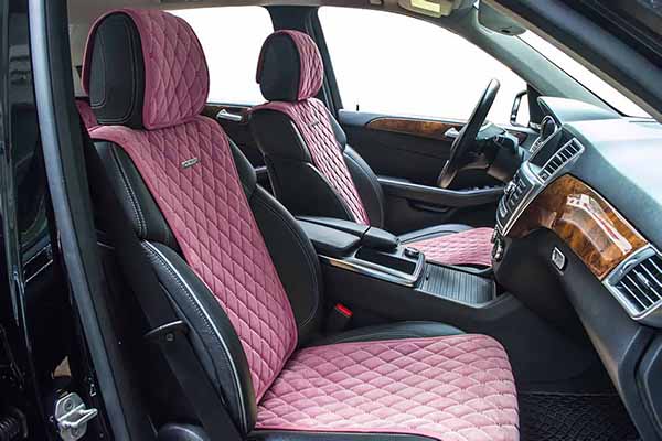 Veliūriniai automobilių sėdynių užvalkalai