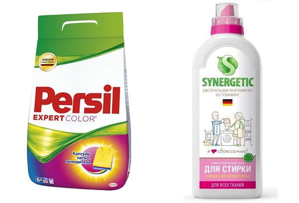 Persil spalva ir sinergija