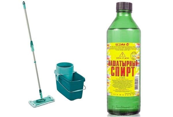 Šluostė ir amoniakas