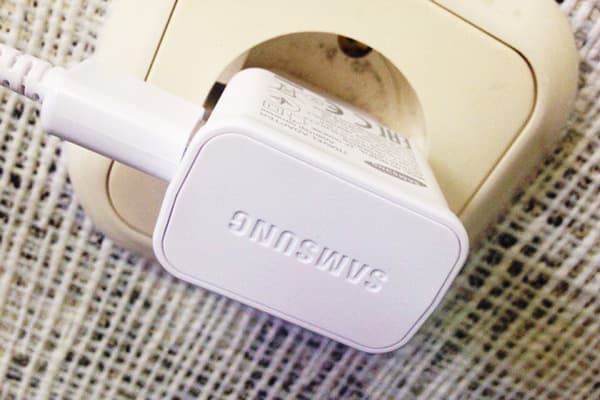Samsung pakrovėjas lizde