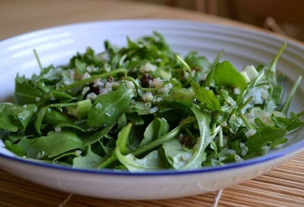 ensalada de rúcula
