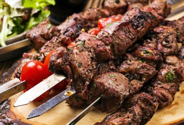 Kebabai ant iešmelių