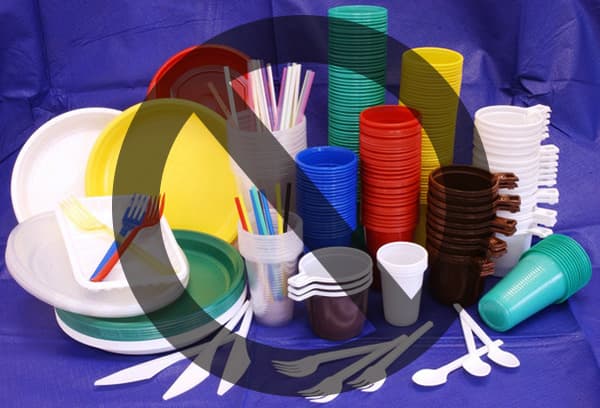 Vienkartiniai plastikiniai indai