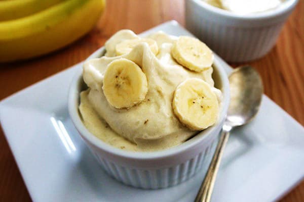Desertas su šaldytais bananais