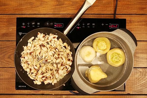Porcini grybai ir ropės