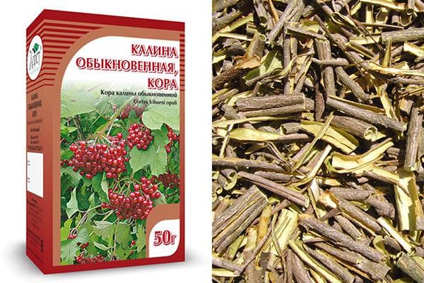 Viburnum žievė
