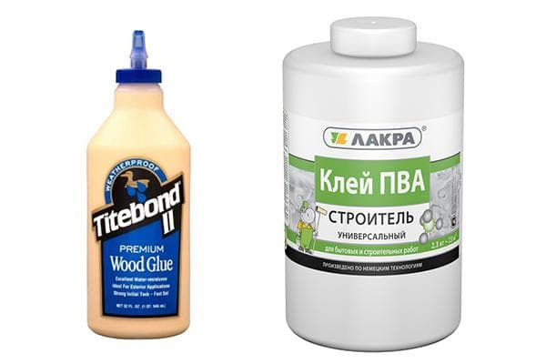 Medienos klijai ir PVA klijai