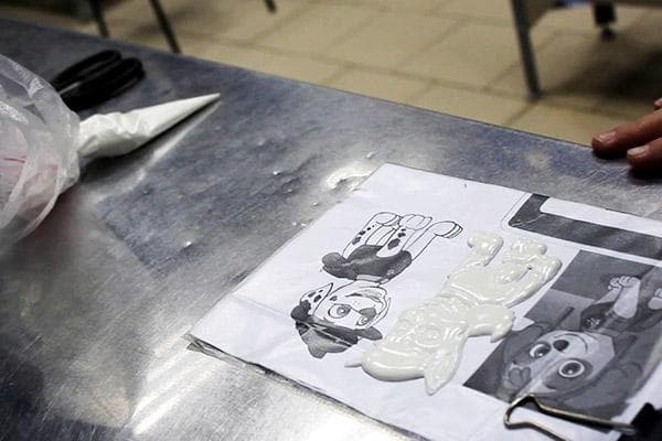 Dizaino kūrimas iš meduolių glajaus