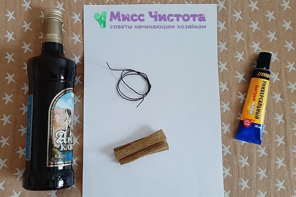 Viskas ko reikia buteliukui papuošti vasario 23 d