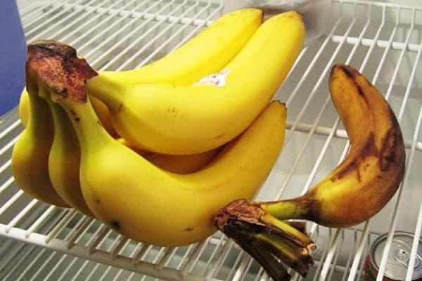 Bananai šaldytuve