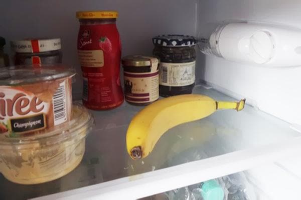 Bananas šaldytuve