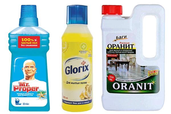 Grindų valymo priemonės