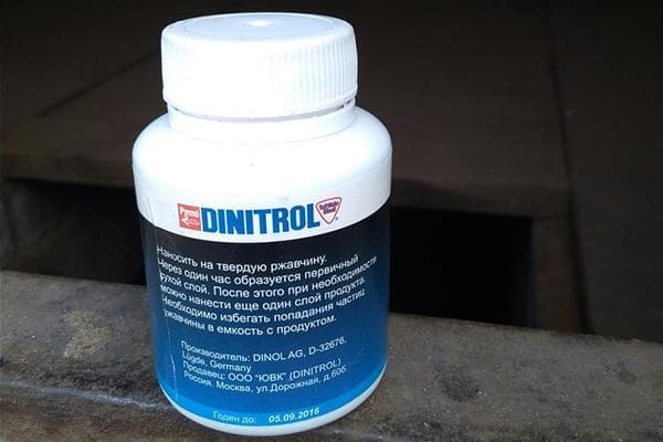 Dinitrol RC-800 nuo rūdžių