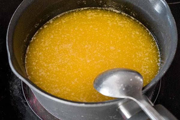 Šildymas Ghee