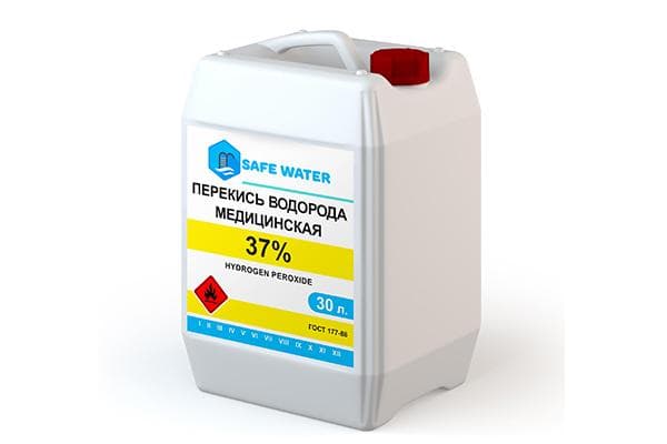 Vandenilio peroksidas 37%