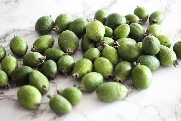 Feijoa vaisiai