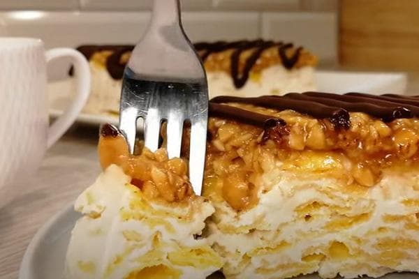 Negalima kepti karamelinio grūdų pyrago