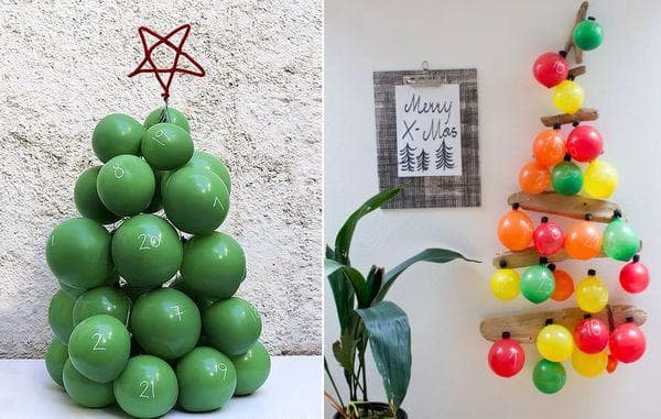 Advento kalendorius su balionu