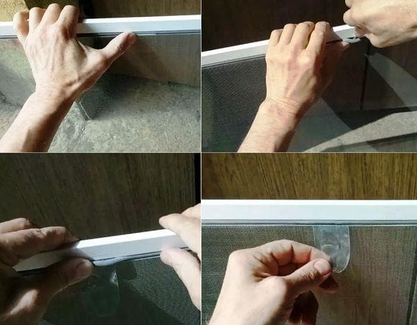 Plastikinė buteliuko rankena tinkleliui nuo uodų