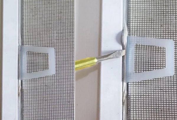  Plastikinės rankenos tinkleliui nuo uodų