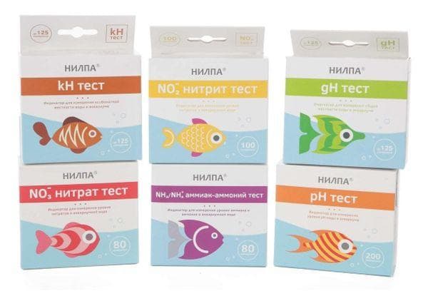 Nilpa testai akvariumui