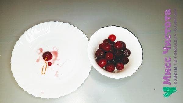 kauliuko pašalinimas iš vyšnios naudojant sąvaržėlę