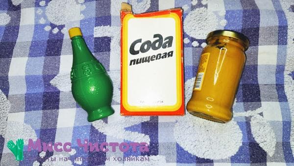 citrinų soda ir garstyčios