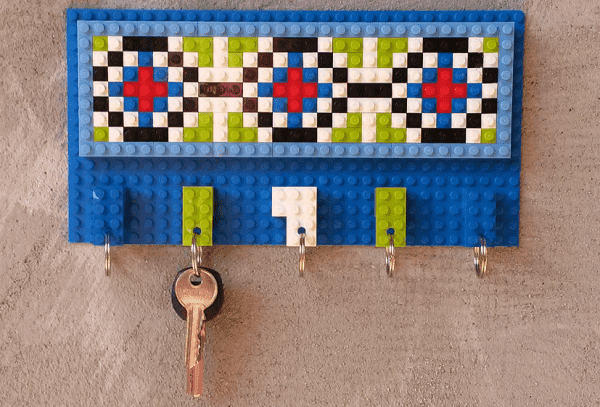 Lego kabliukai