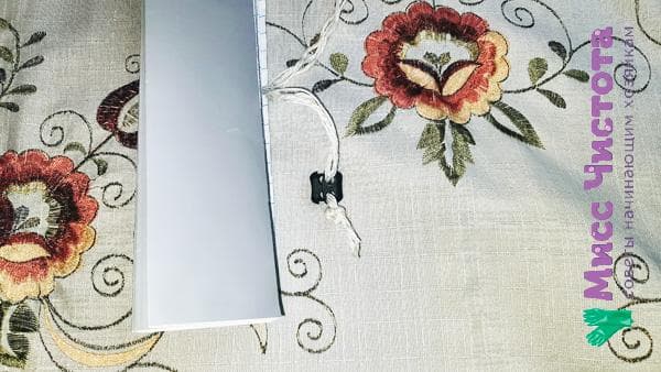 popierinių žaliuzių laido segtukas