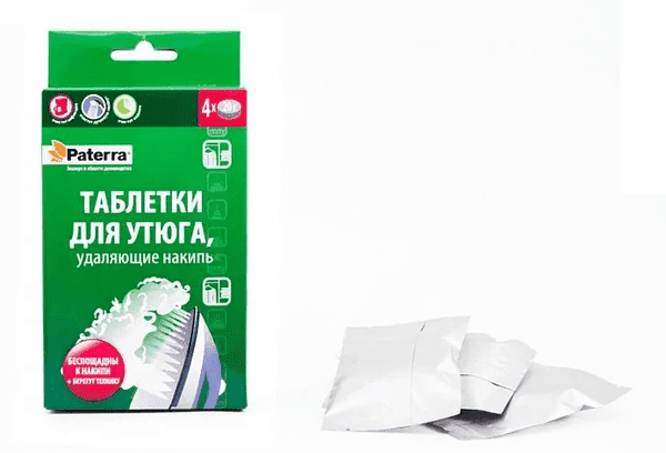 Paterra tabletės nuo apnašų