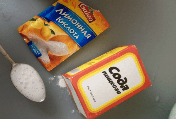 Kepimo soda ir citrinos rūgštis