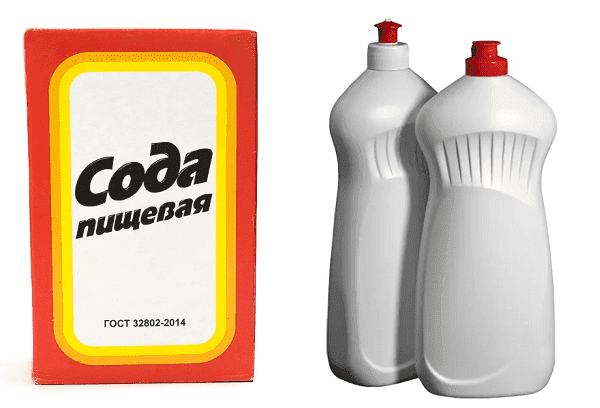 Kepimo soda ir indų ploviklis