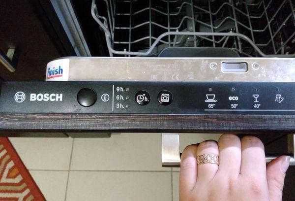 Bosch indaplovių piktogramos