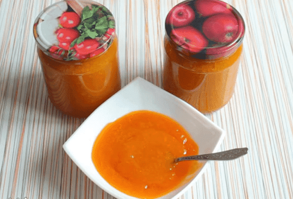 Abrikosų uogienė 5 nuotrauka