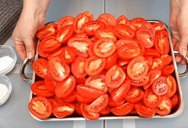 Pomidorų paruošimas