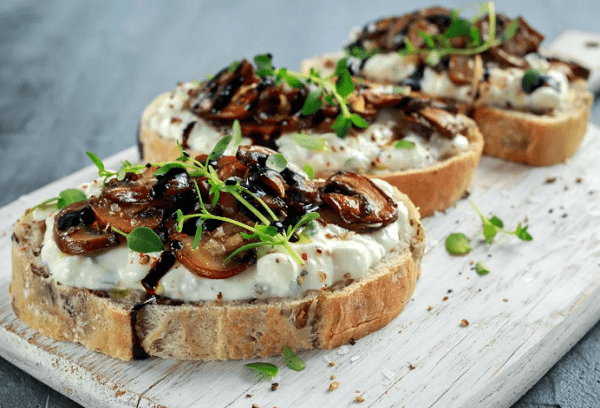 Bruschetta su grybais