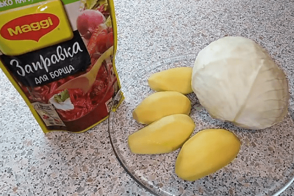 Ingredientai barščiams