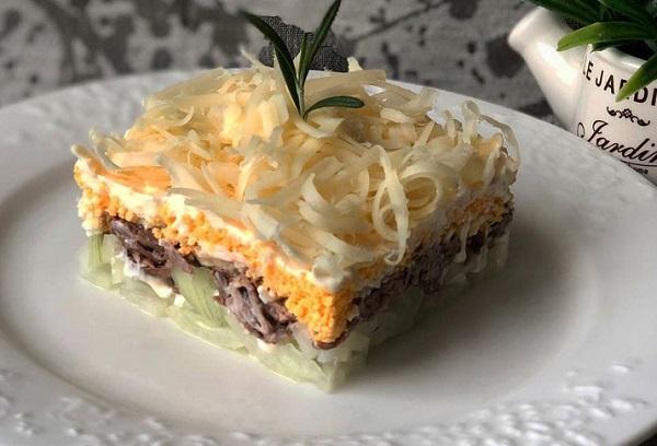 Mėsos salotos Vyrų svajonės