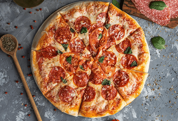 Pepperoni su dvigubu sūriu