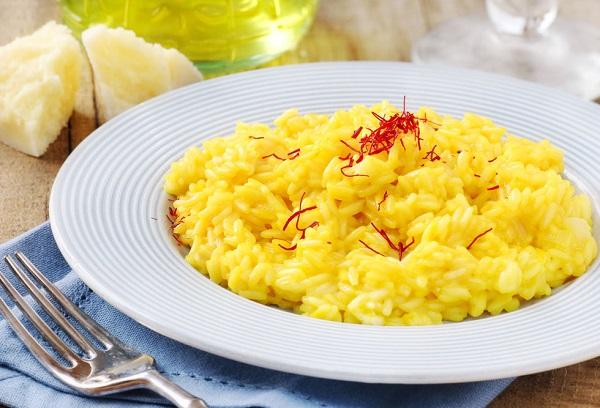 Risotto su parmezanu